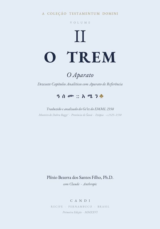 O Aparato — O Volume do Trem
